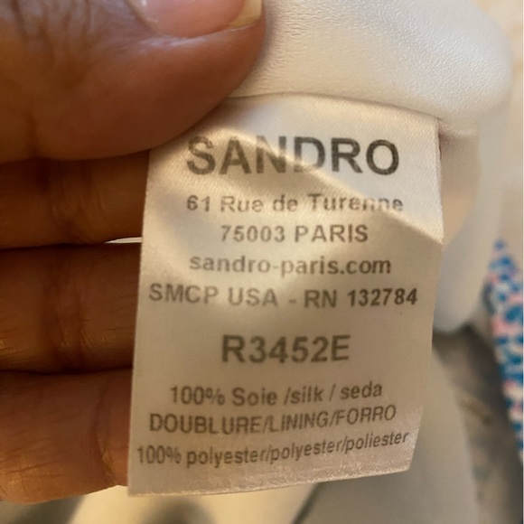 Sandro Rebelle Silk Cheetah Leopard Dress (25) - Picture 7 of 11